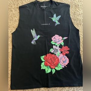 men’s sleeveless youngla shirt
